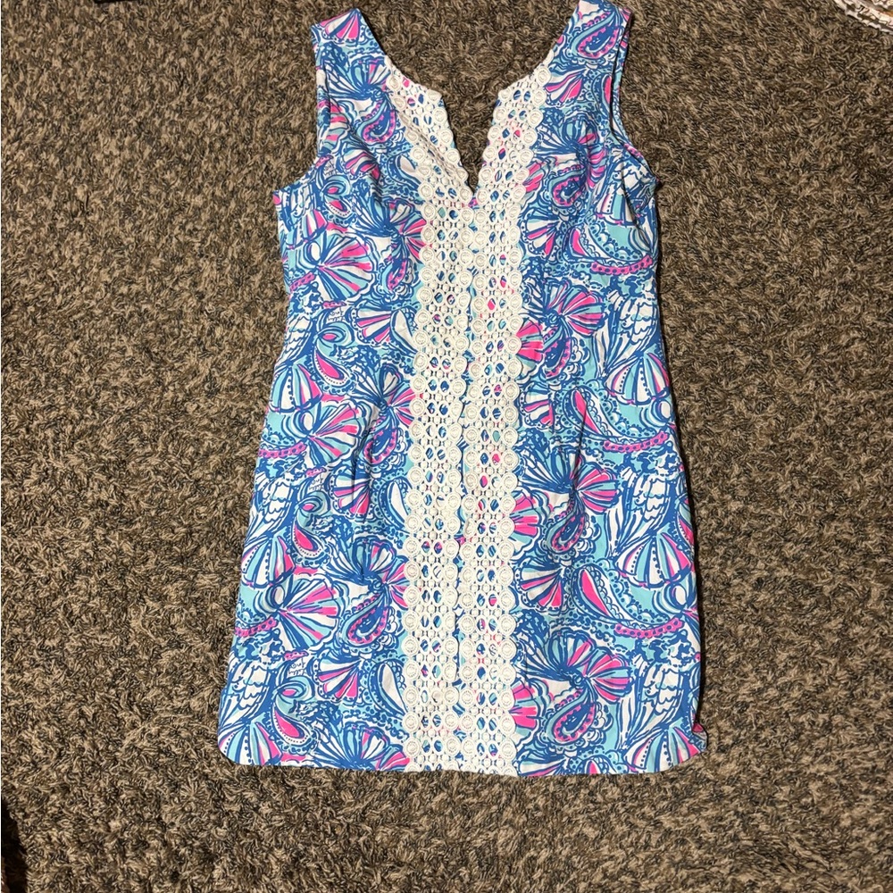Lilly Pulitzer for Target Blue and Pink Dress
